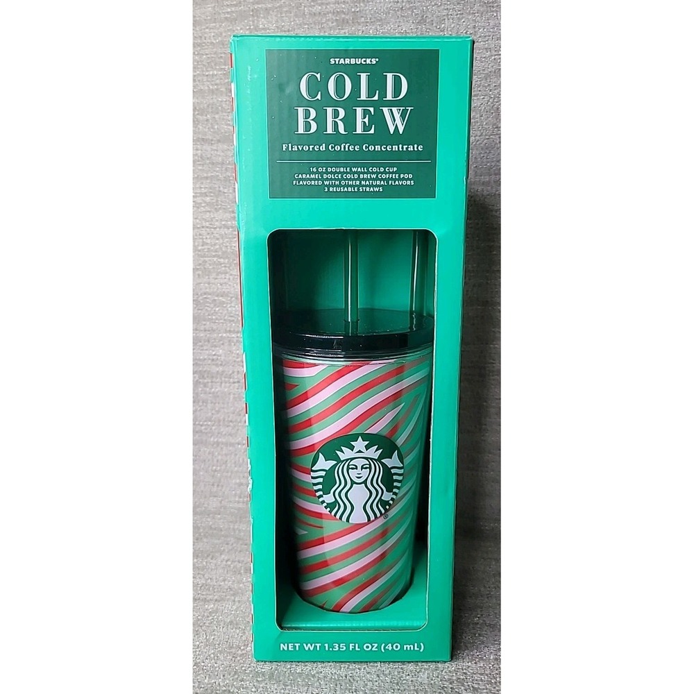 2024 Starbucks Cold Brew Limited Edition Double Wall Tumbler NEW Never Opened